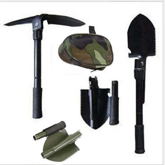 Tactical Adventure Shovel Kit - Premium Camping Multi-Tool